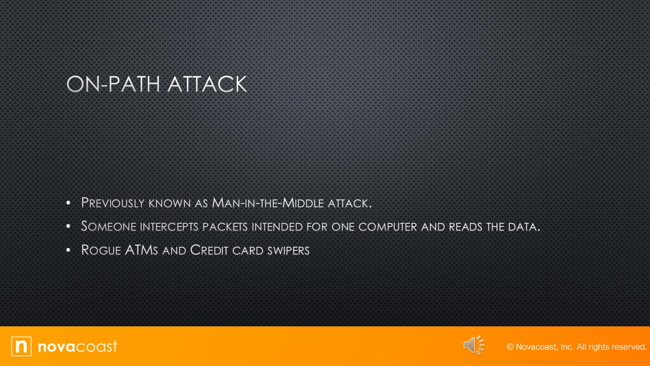 On-Path Attack slide