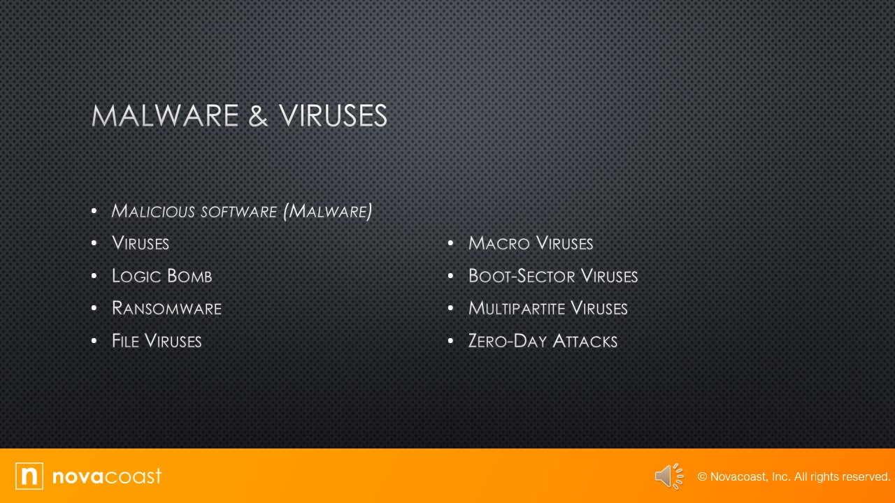 Malware and viruses lists
